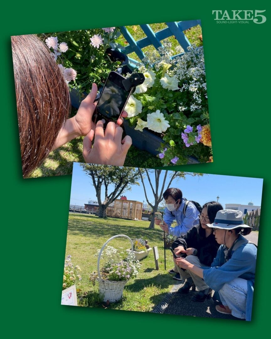 スマホでお花をもっと美しく！フォトワークショップ開催