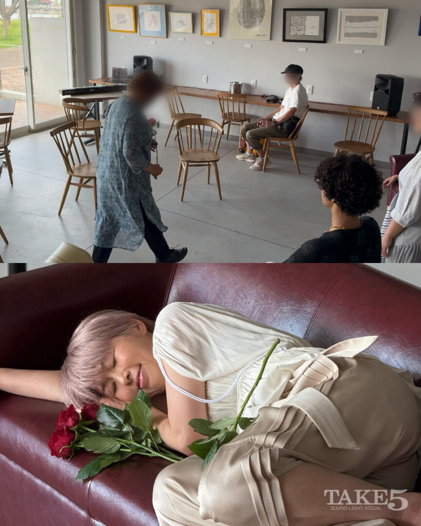 海辺のカフェで、歌声と朗読が呼吸するひととき0.5 heart ― ゼロからつくる演劇のような、或いはパフォーマンス」